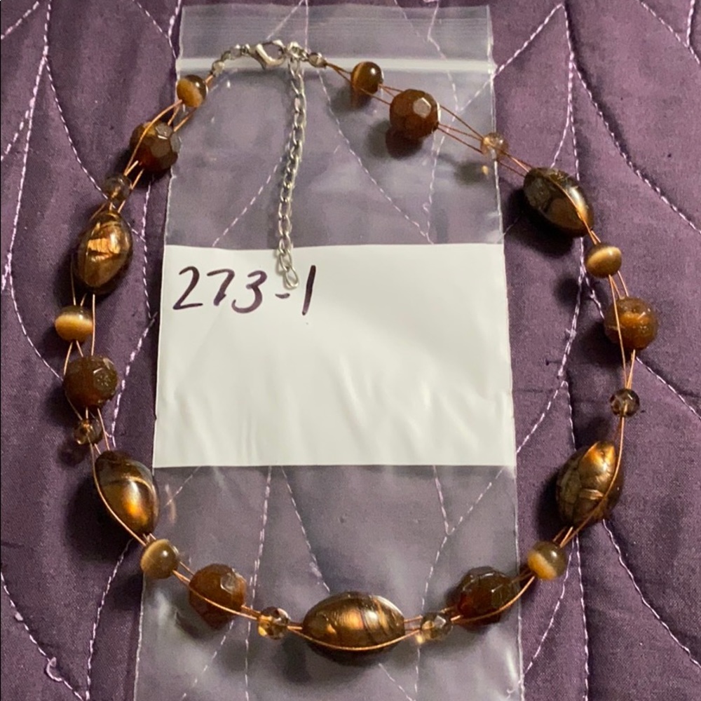 Brown Necklace